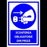 Indicator scoaterea obligatorie din priza